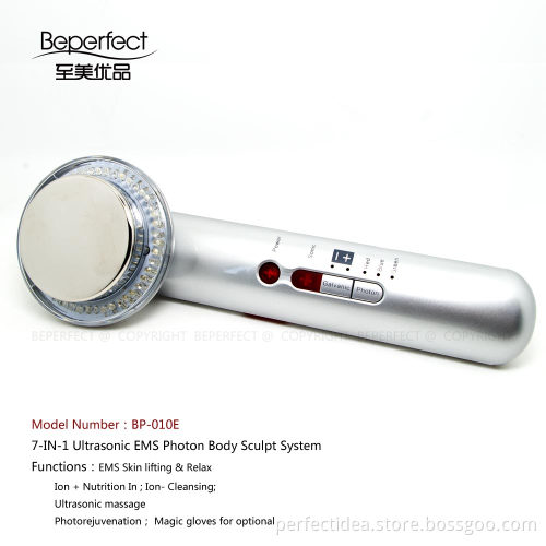BP-010E multifunction 7 in 1 Hand Held Cellulite Massager